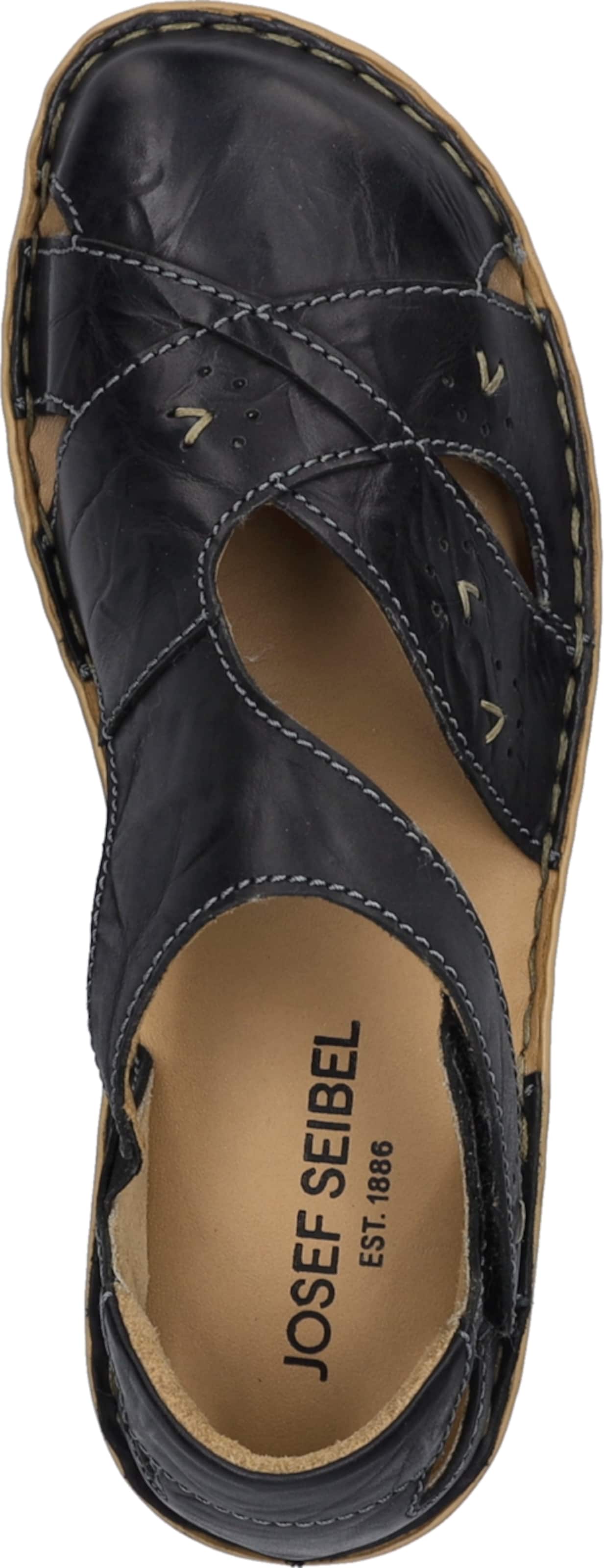 JOSEF SEIBEL Sandale in Schwarz