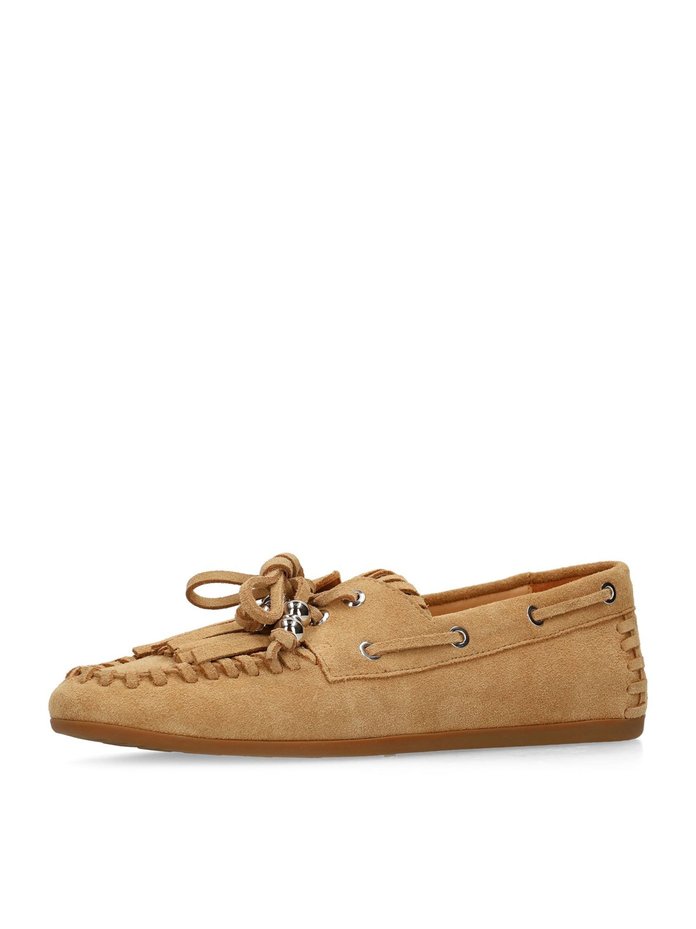 Mocassin SACHA en marron : devant