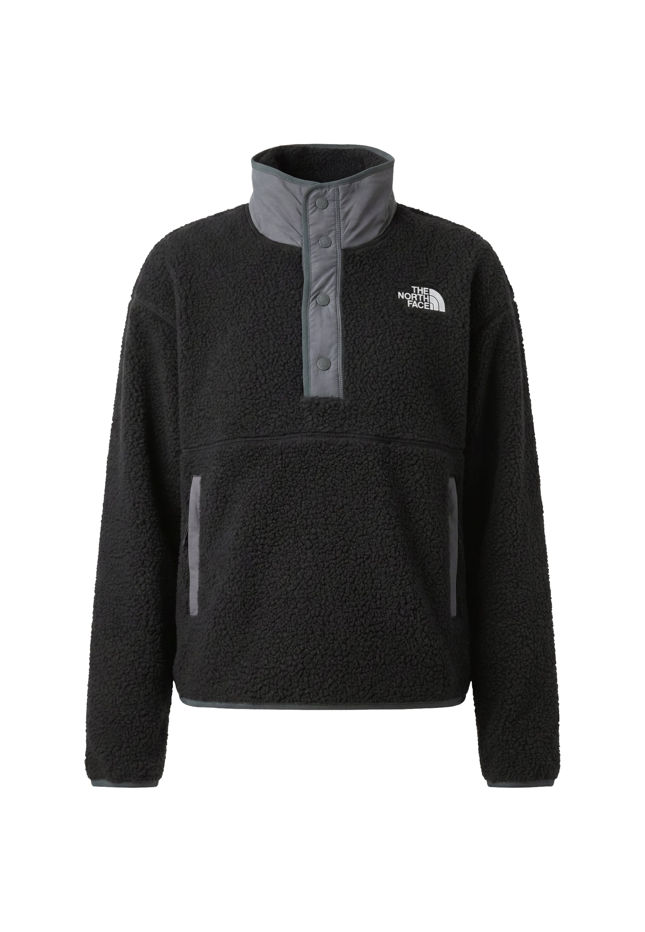 THE NORTH FACE Athletic Sweater 'CRAGMONT' in Black: front
