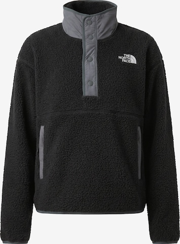 THE NORTH FACE Sweter sportowy 'CRAGMONT' w kolorze czarny: przód
