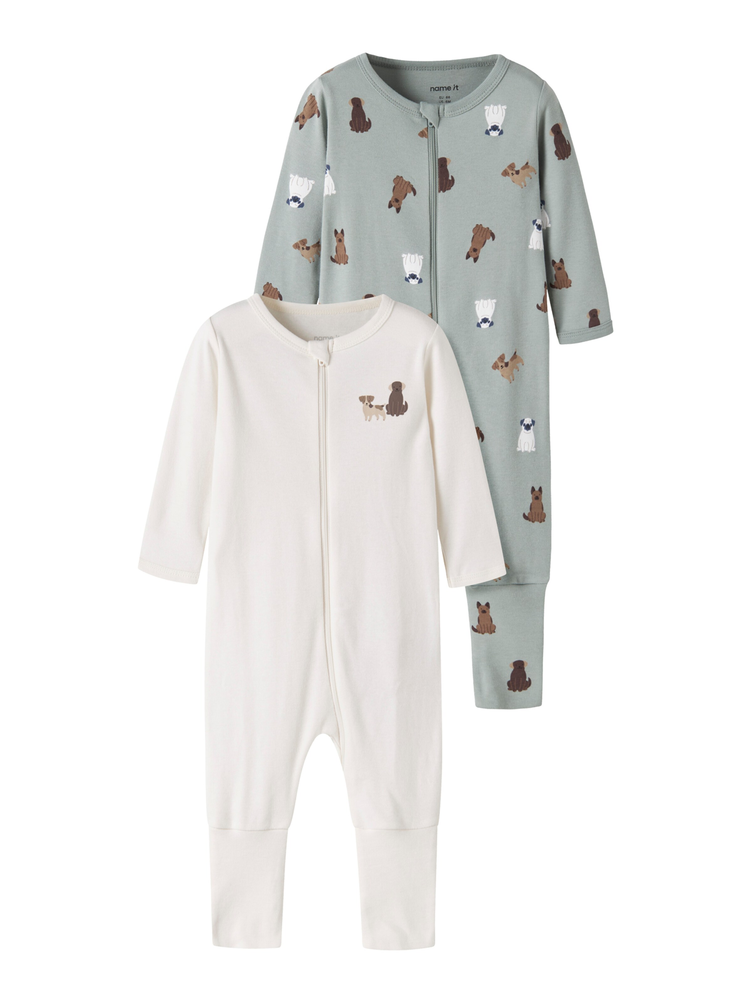NAME IT Pajamas in Beige: front