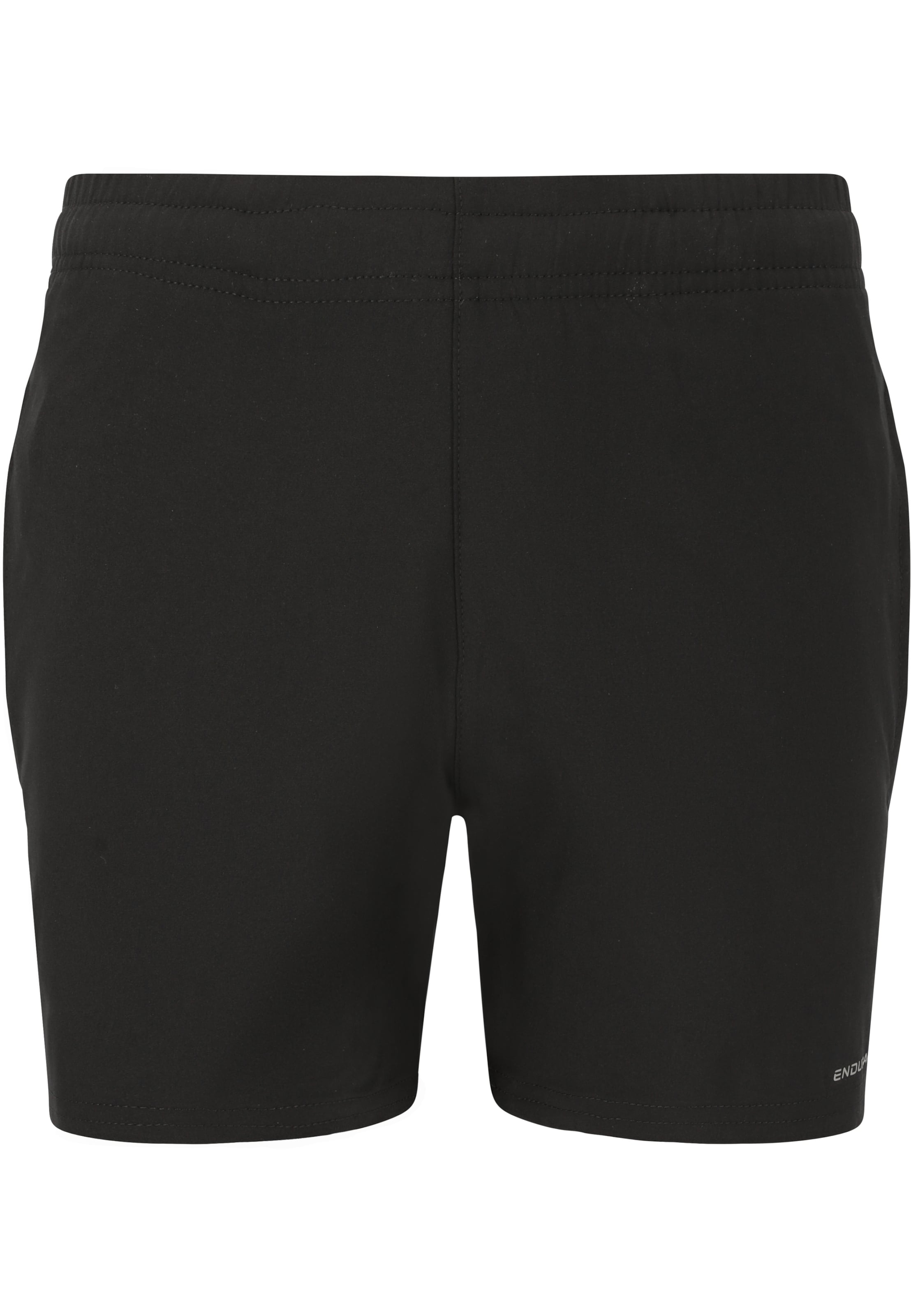 ENDURANCE Regular Workout Pants 'Herlent' in Black: front
