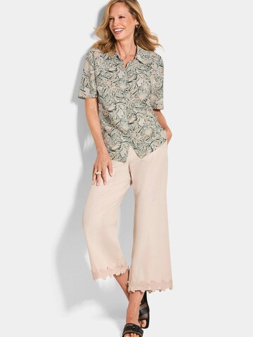 Goldner Blouse in Groen