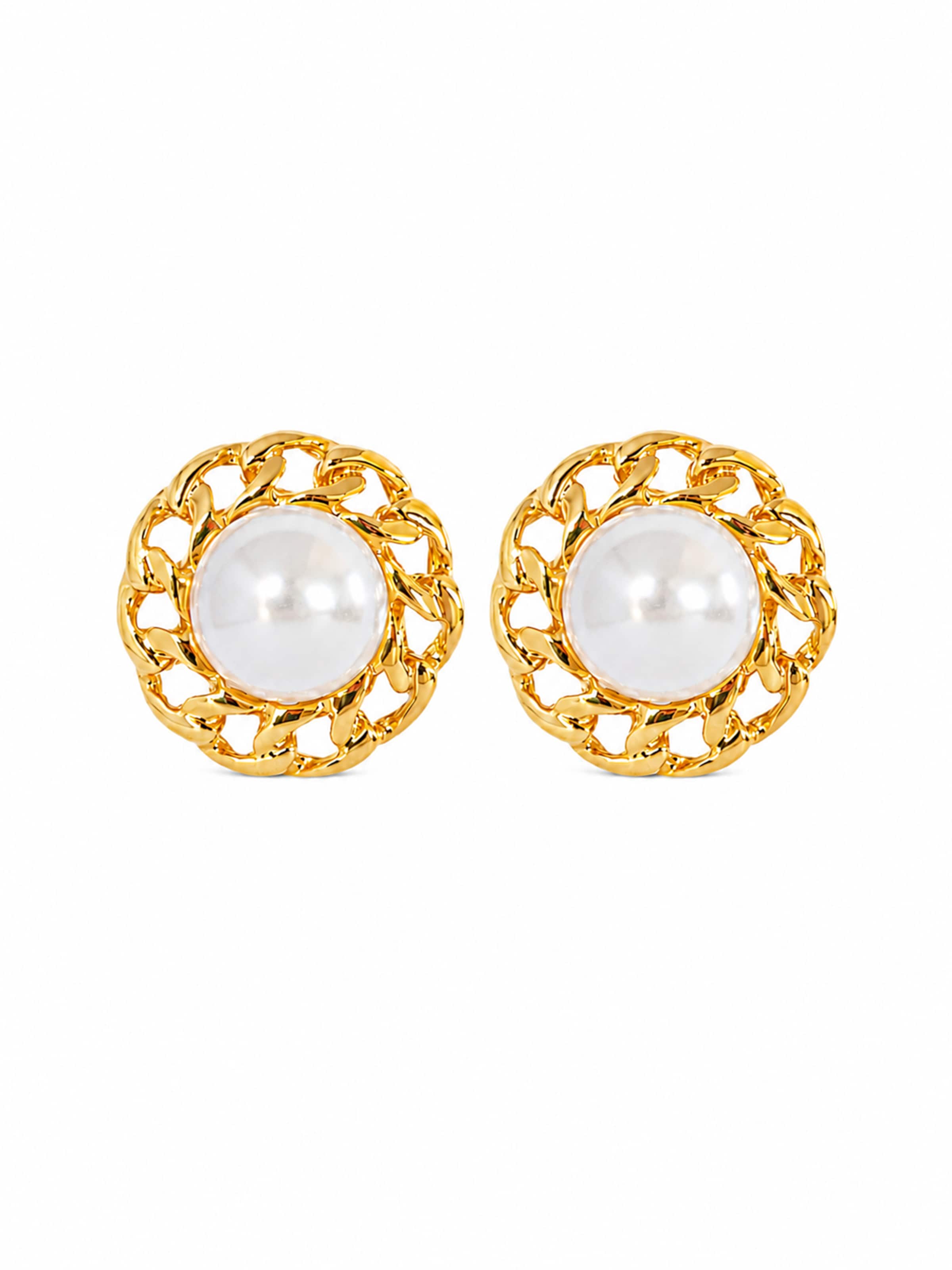 RteRme Earrings 'Isolde Dreamland' in Gold: front