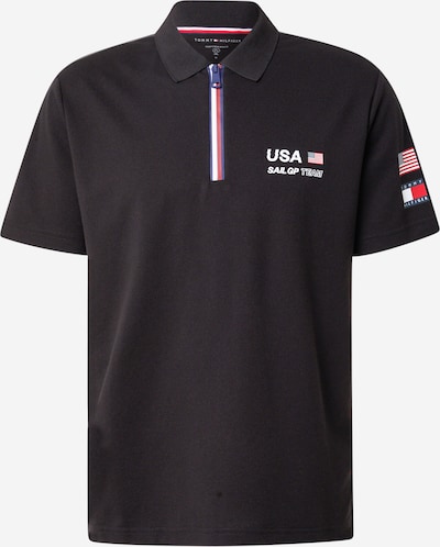 Marškinėliai iš TOMMY HILFIGER, spalva – juoda / balta, Prekių apžvalga