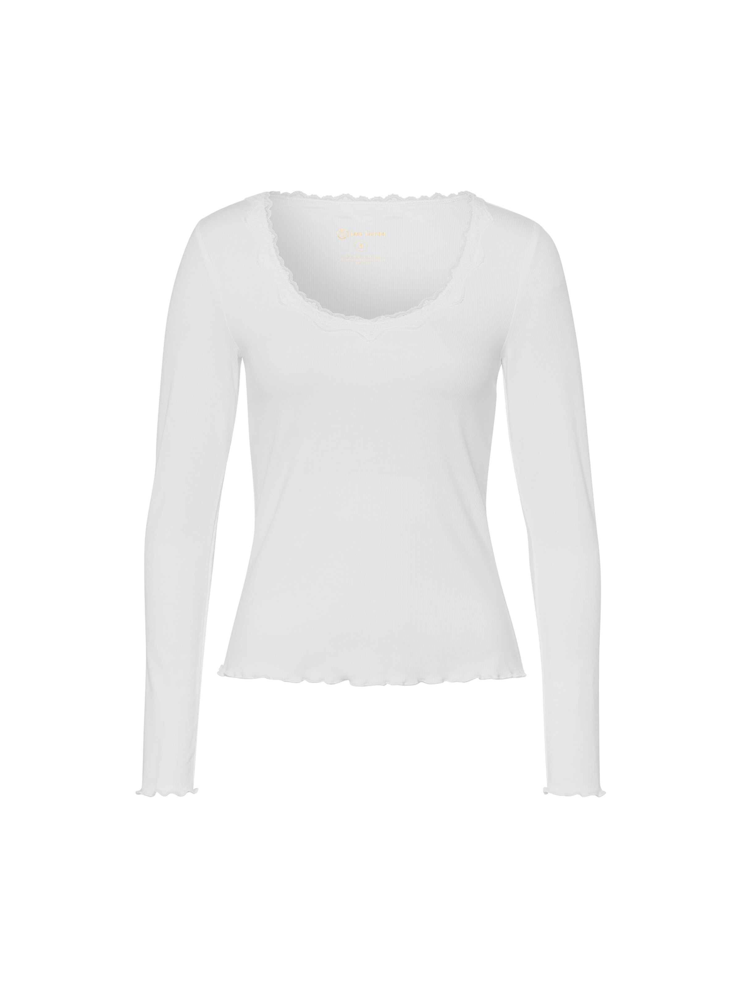 T-shirt 'Maala' Les Lunes en blanc : devant