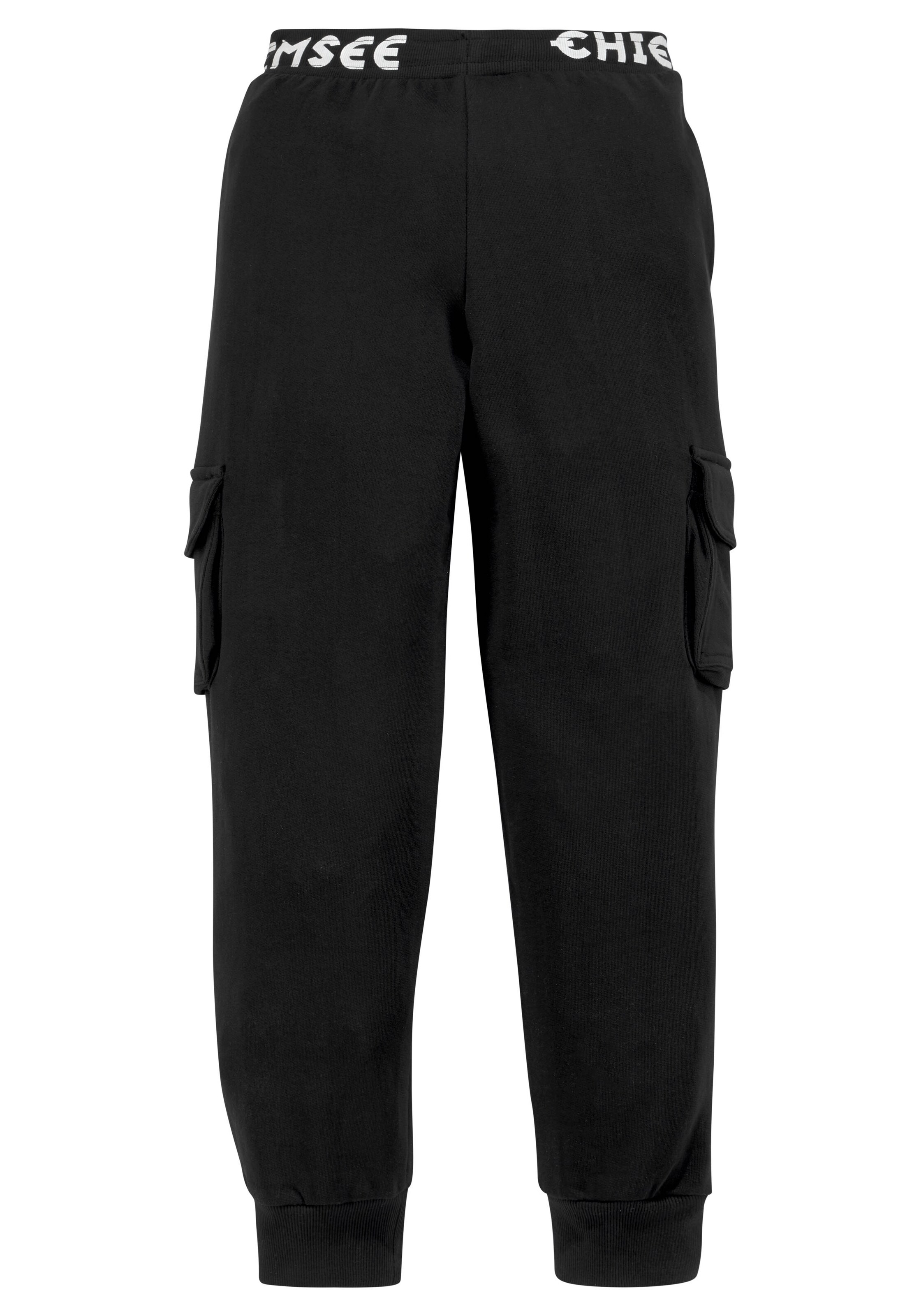 CHIEMSEE Tapered Hose in Schwarz