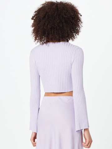 Cotton On Sweater 'RIBBING' in Purple