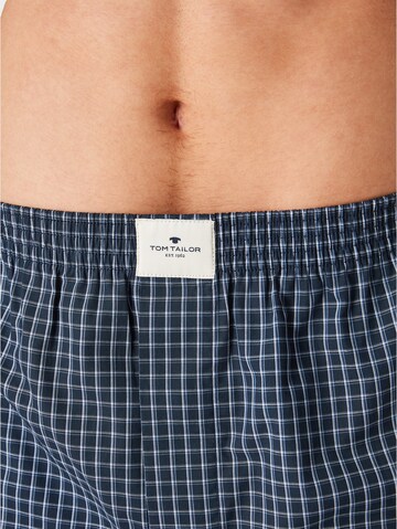 TOM TAILOR Boxershorts in Blau