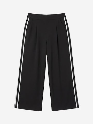 Wide Leg Pantalon à pince My fashion en noir