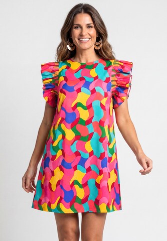 usha FESTIVAL - Vestido em rosa: frente