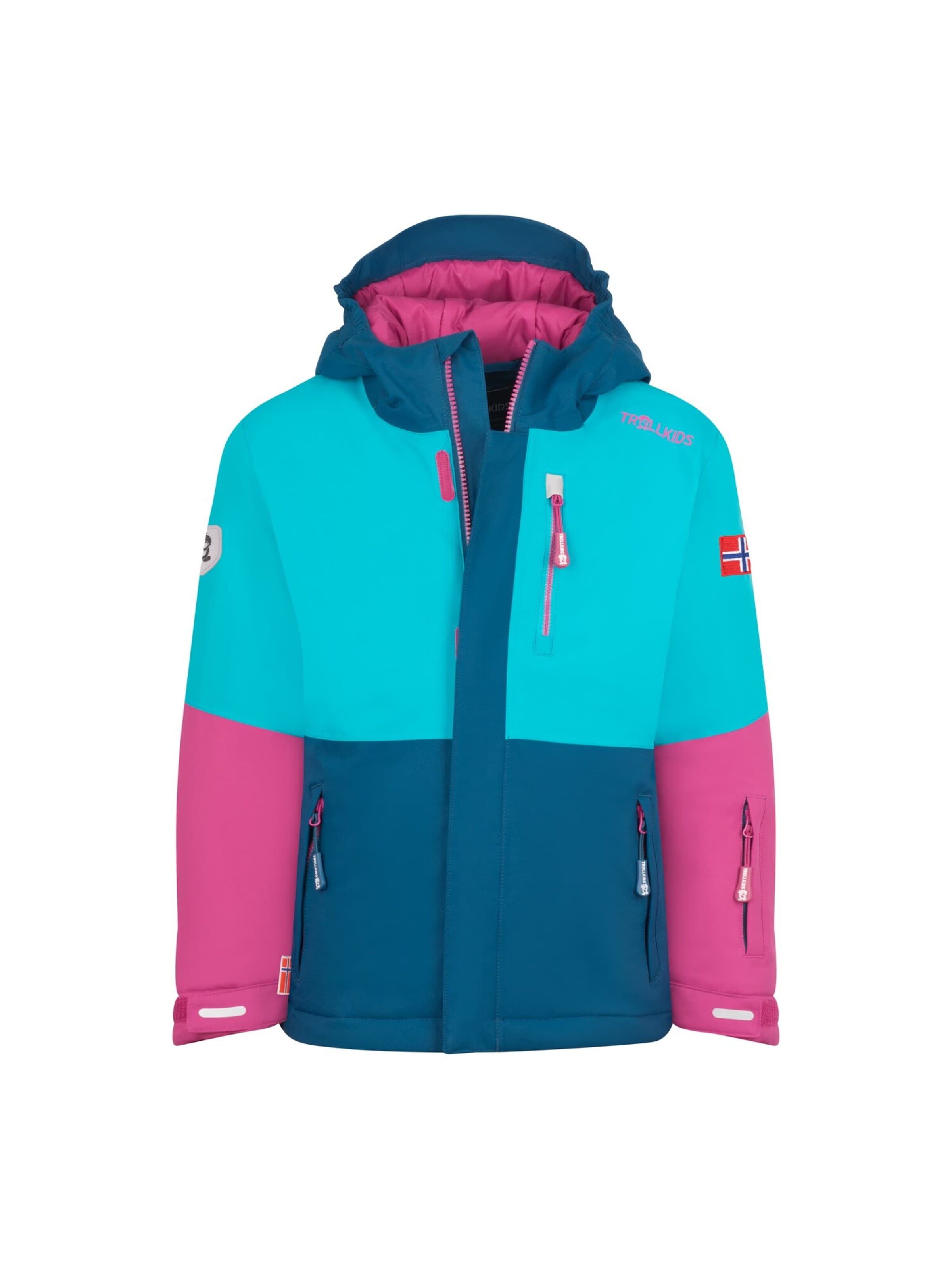 TROLLKIDS Outdoor jacket in Mixed colors: front