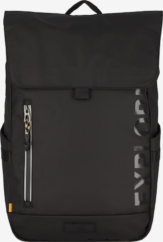 CAMEL ACTIVE Backpack 'Explore ' in Black: front