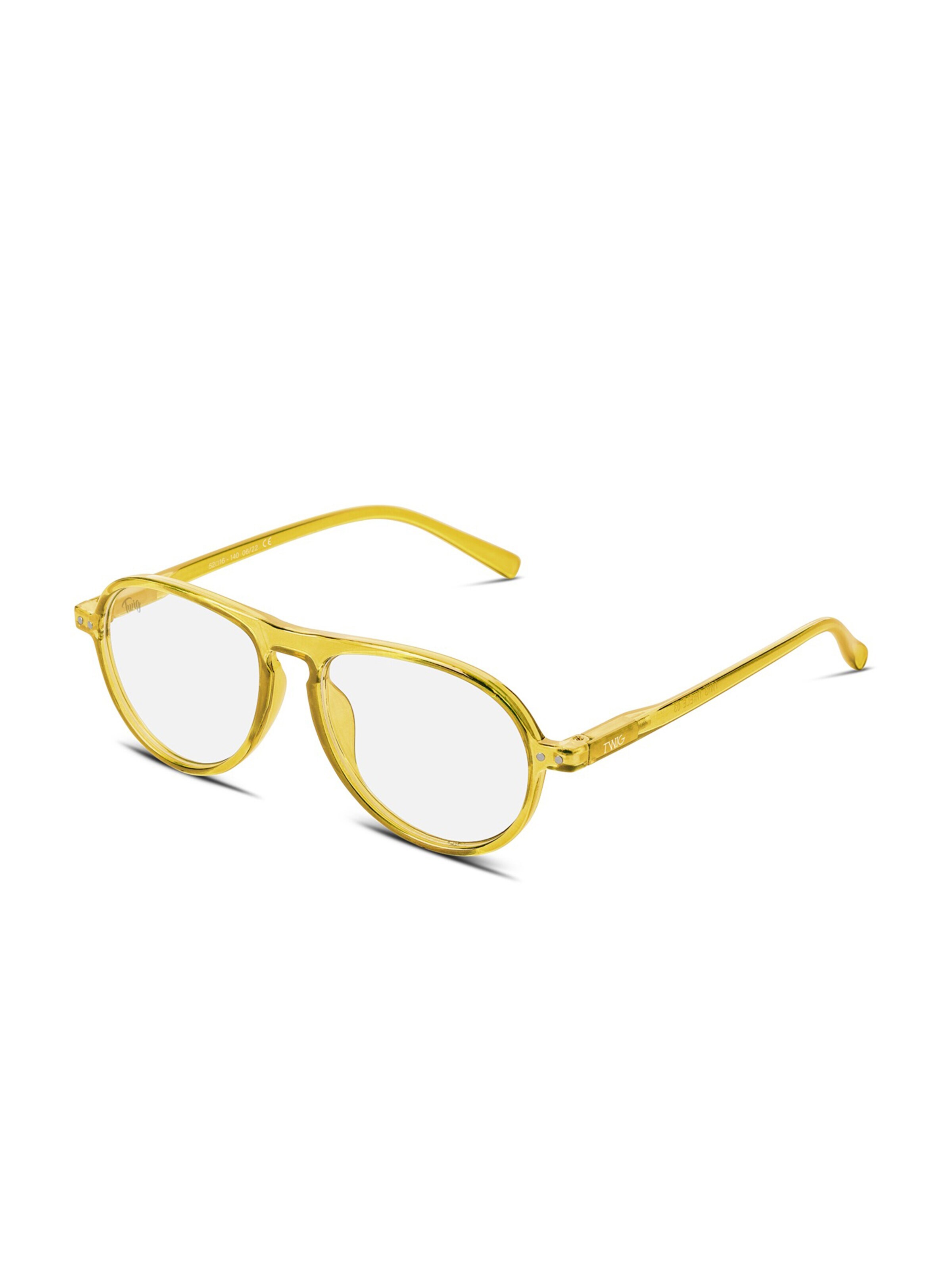 Lunettes 'Thiele BlueLight' TWIG Concept Milano en jaune