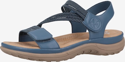 RIEKER Sandale in rauchblau, Produktansicht