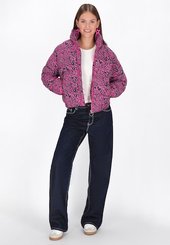MYMO - Casaco de inverno 'Young Fashion' em rosa