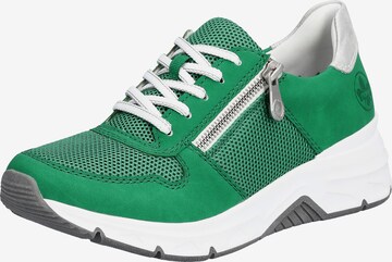 Rieker Sneakers laag in Groen: voorkant