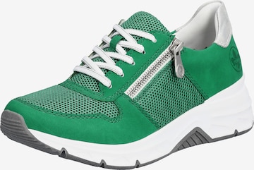 Rieker Sneakers laag in Groen: voorkant