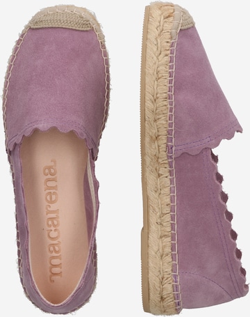 MACARENA Espadrilles 'SERRAJE' - lila