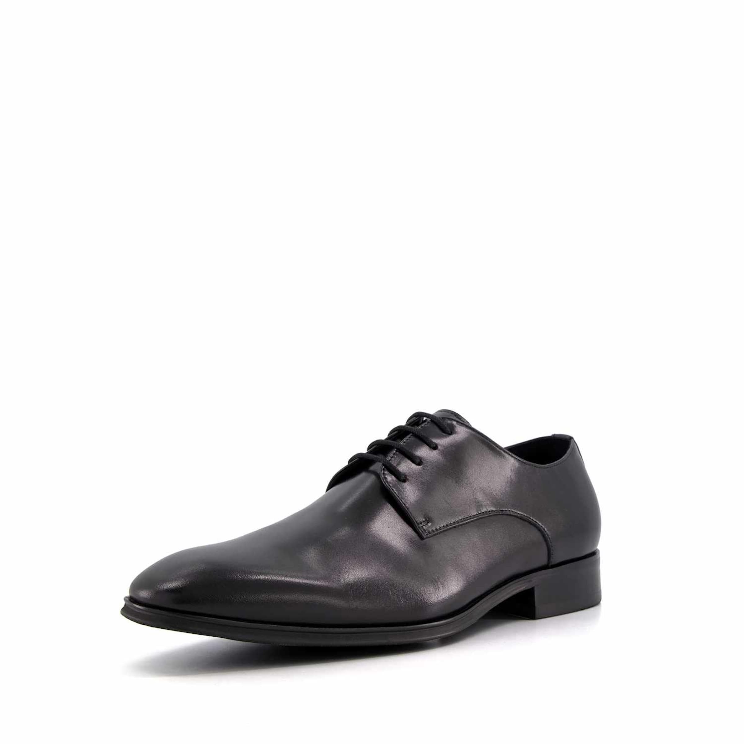 Dune LONDON Veterschoen 'Satchel' in Zwart: voorkant