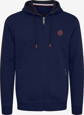 FQ1924 Zip-Up Hoodie in Blue: front