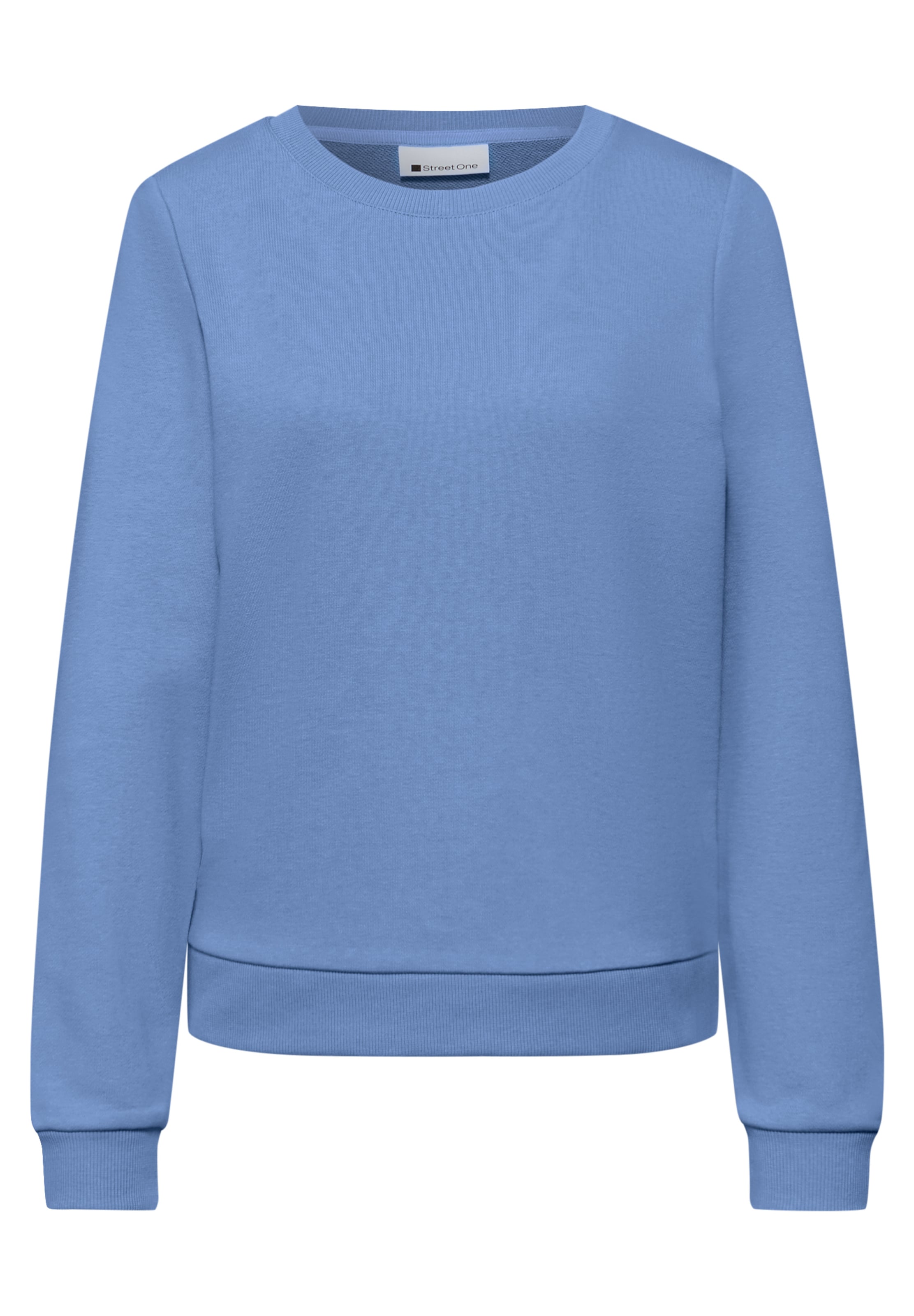 STREET ONE Sweatshirt in Blue: front