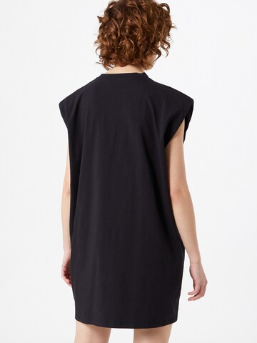 melns NA-KD "Oversize" stila kleita