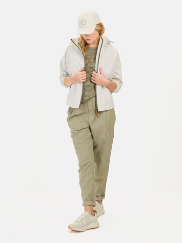CAMEL ACTIVE Windbreaker aus recyceltem Polyester in Weiß