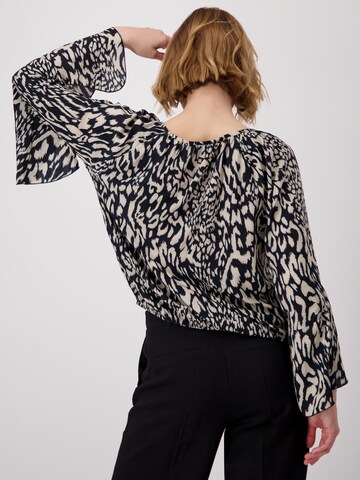 monari - Blusa en negro