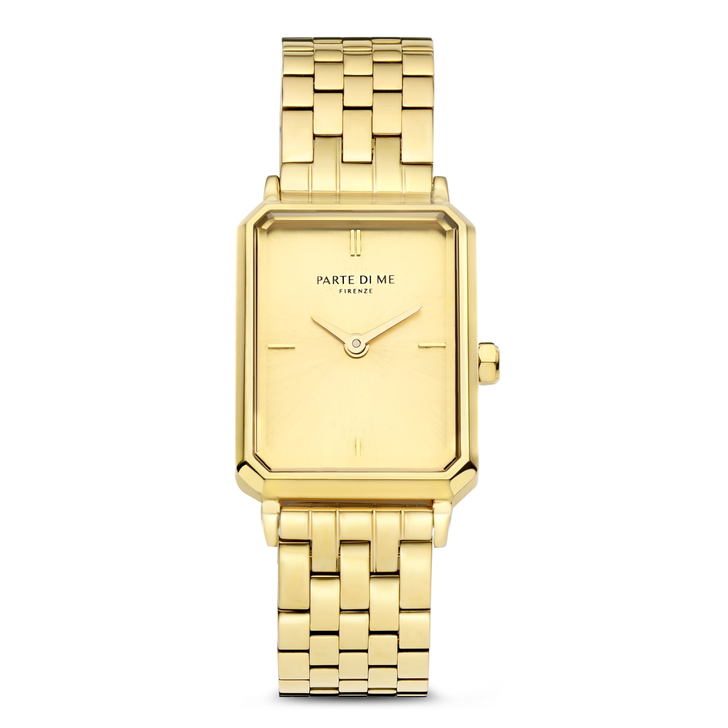 Parte di Me Analoguhr in Gold: Vorderseite