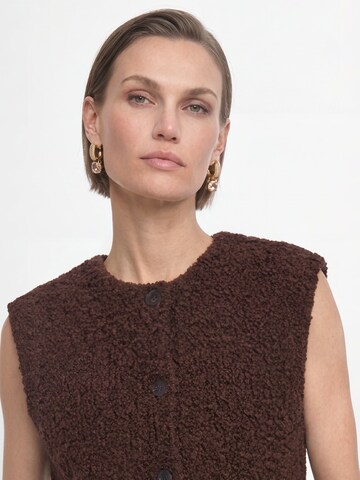 Cardigan Rich & Royal en marron