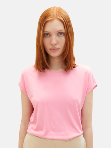 T-shirt TOM TAILOR DENIM en rose