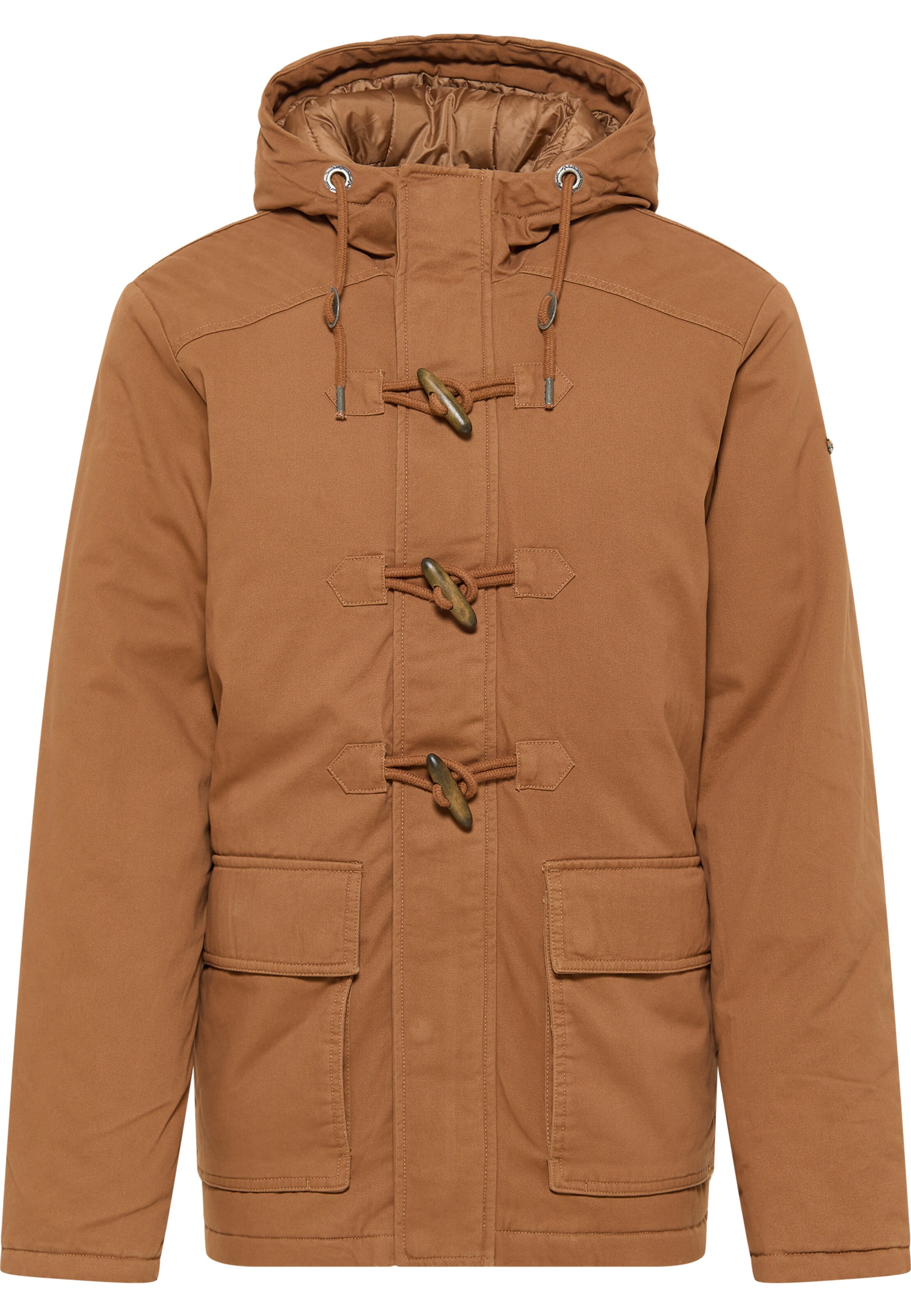 DreiMaster Vintage Winterjas 'Imane' in Beige: voorkant