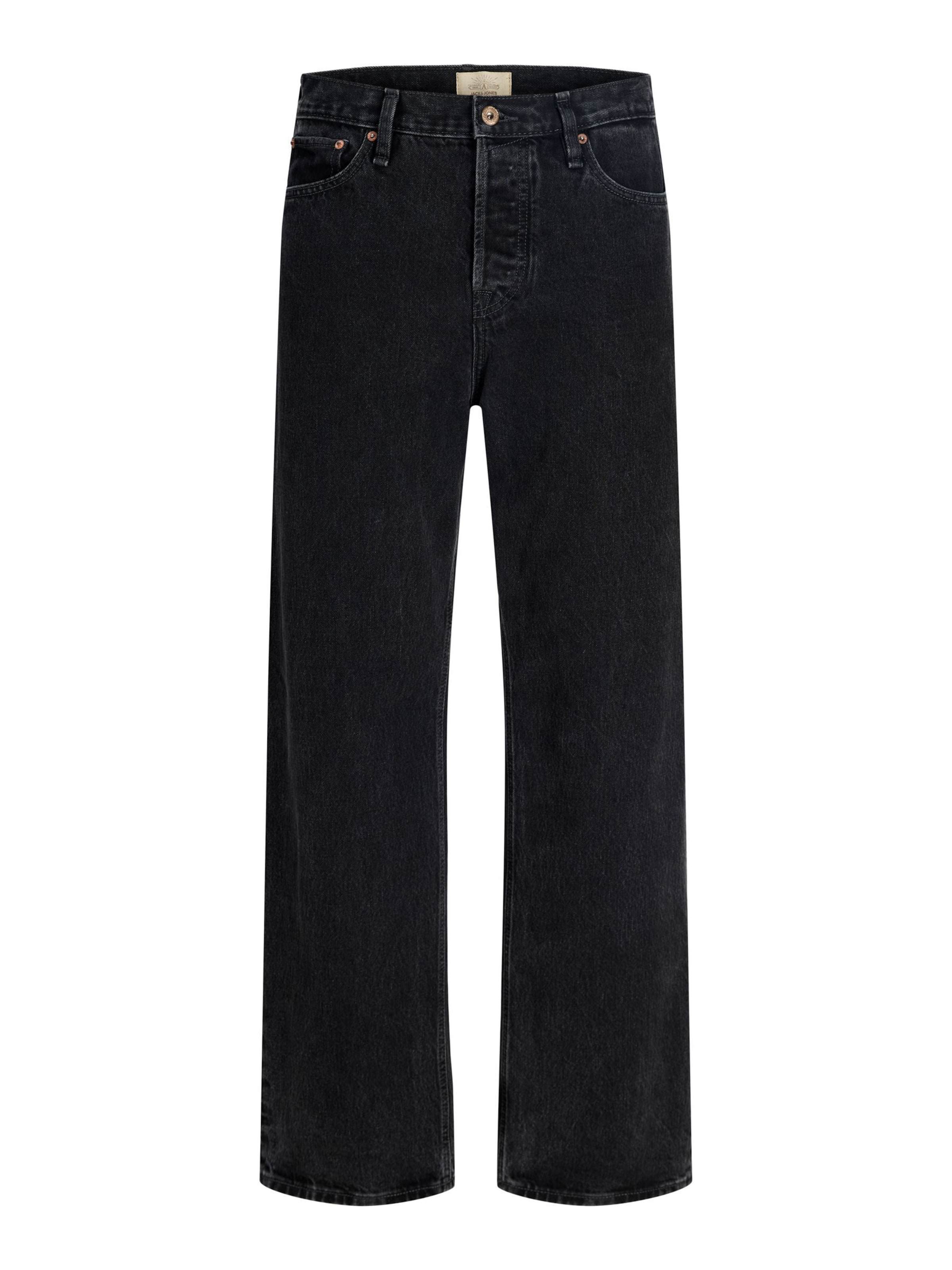 JACK & JONES regular Jeans i sort: forside
