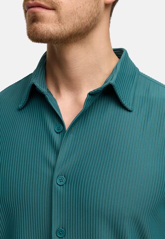 INDICODE JEANS Regular fit Overhemd 'Lamgo' in Groen