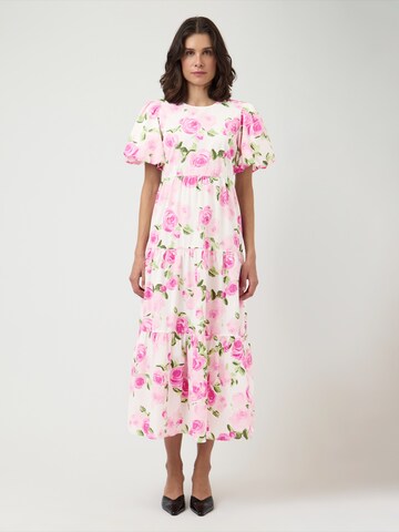 YAS Платье 'YASCOLEA' в Белый: спереди