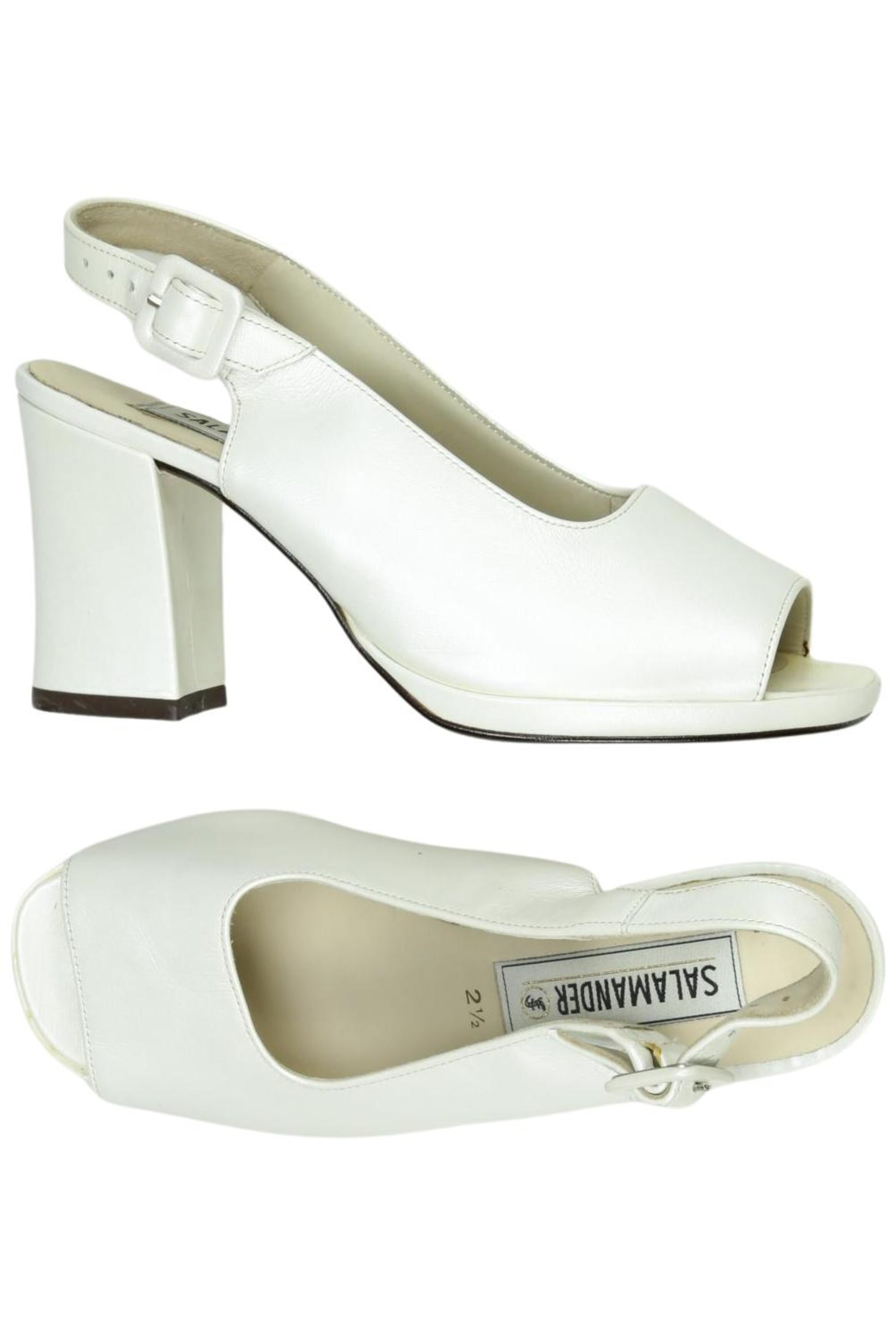 SALAMANDER Sandals & High-Heeled Sandals in 35 in White: front