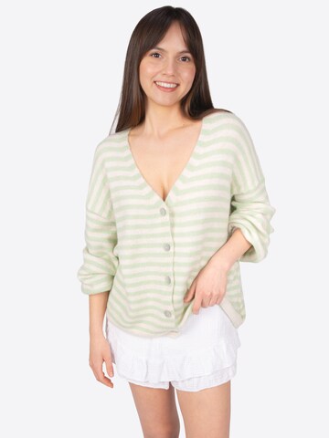 Seasons of April Knit cardigan 'Candy' in Green