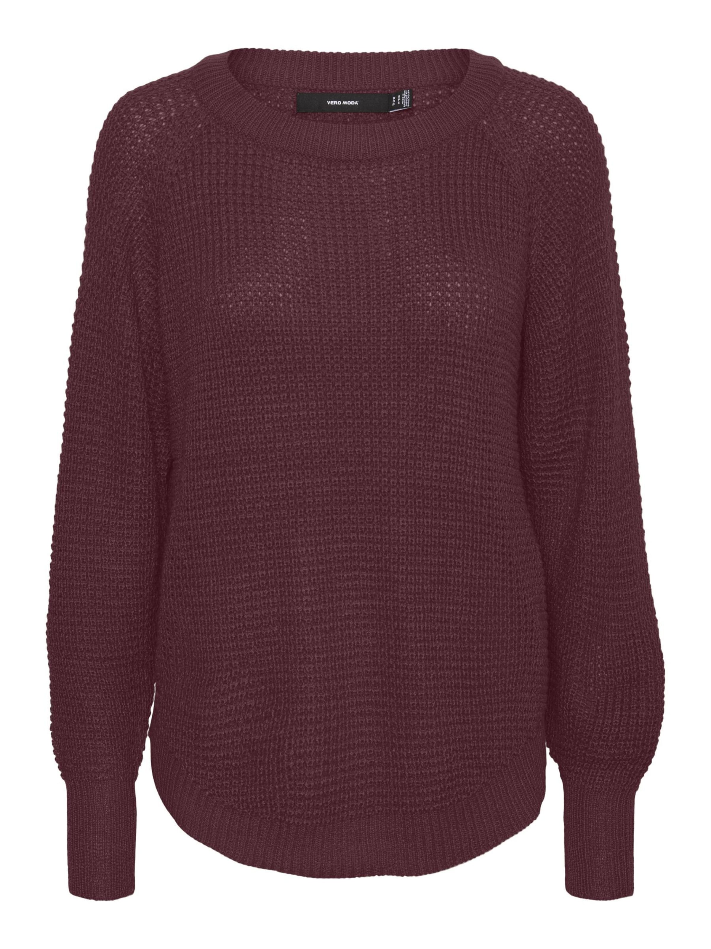 VERO MODA Pullover 'RICIENEW' in Rot: Vorderseite