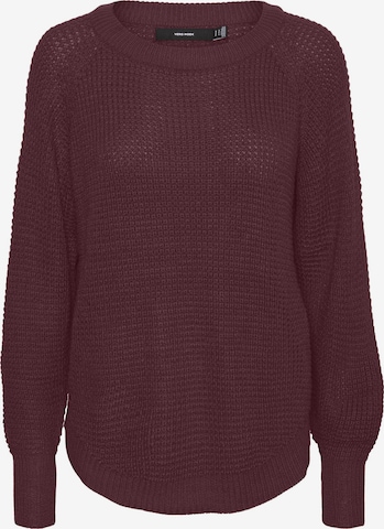 Pull-over 'RICIENEW' VERO MODA en rouge : devant