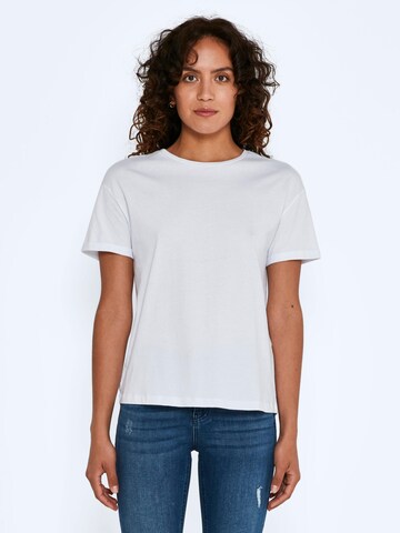 Noisy may - Camisa 'Brandy' em branco: frente