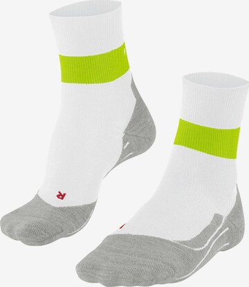 FALKE Sportsocken 'RU Compression Stabilizing' in Weiß: Vorderseite