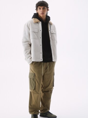 Pull&Bear Jacke in Beige