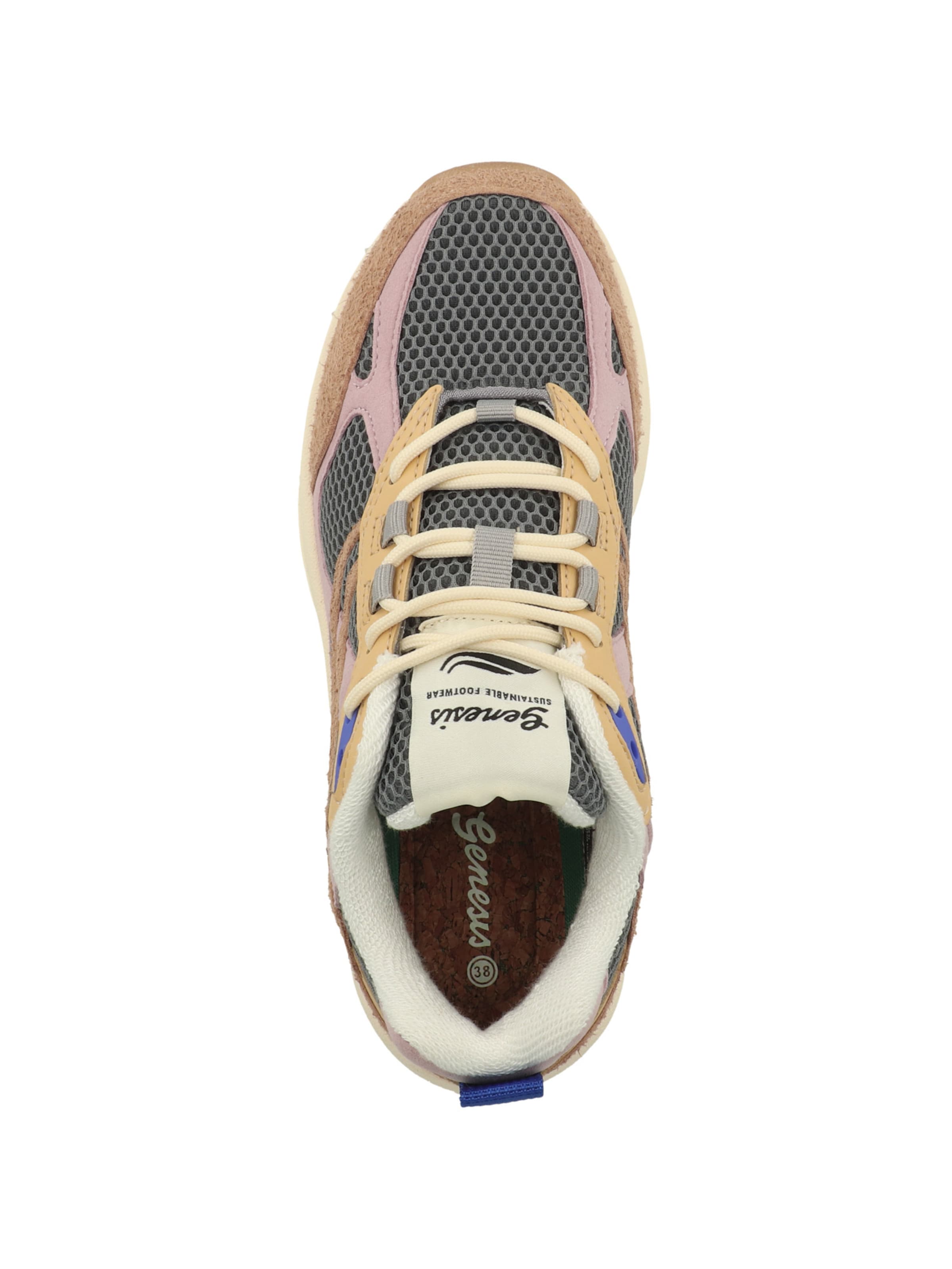 GENESIS Platform trainers ' Eco'99 ' in Mixed colours: top