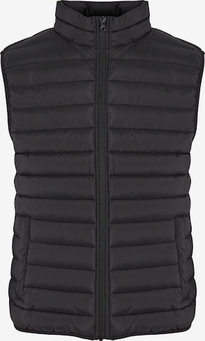 Gilet Urban Classics en noir : devant