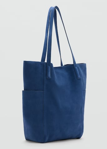 MANGOShopper torba 'ALMUDENA' - plava boja