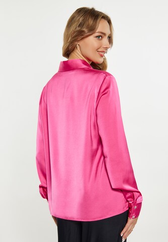 faina Bluse in Pink