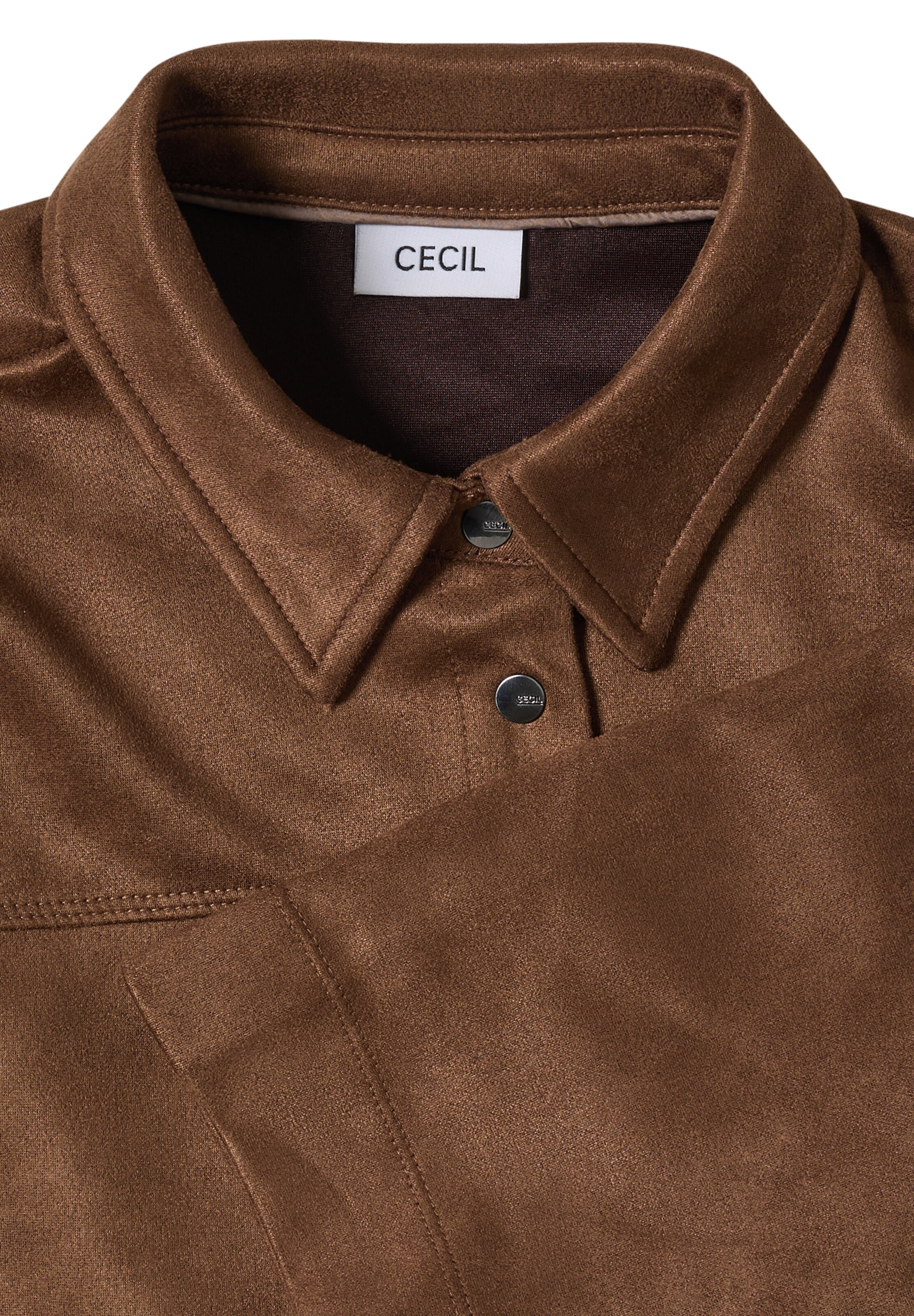 CECIL Bluse in Braun