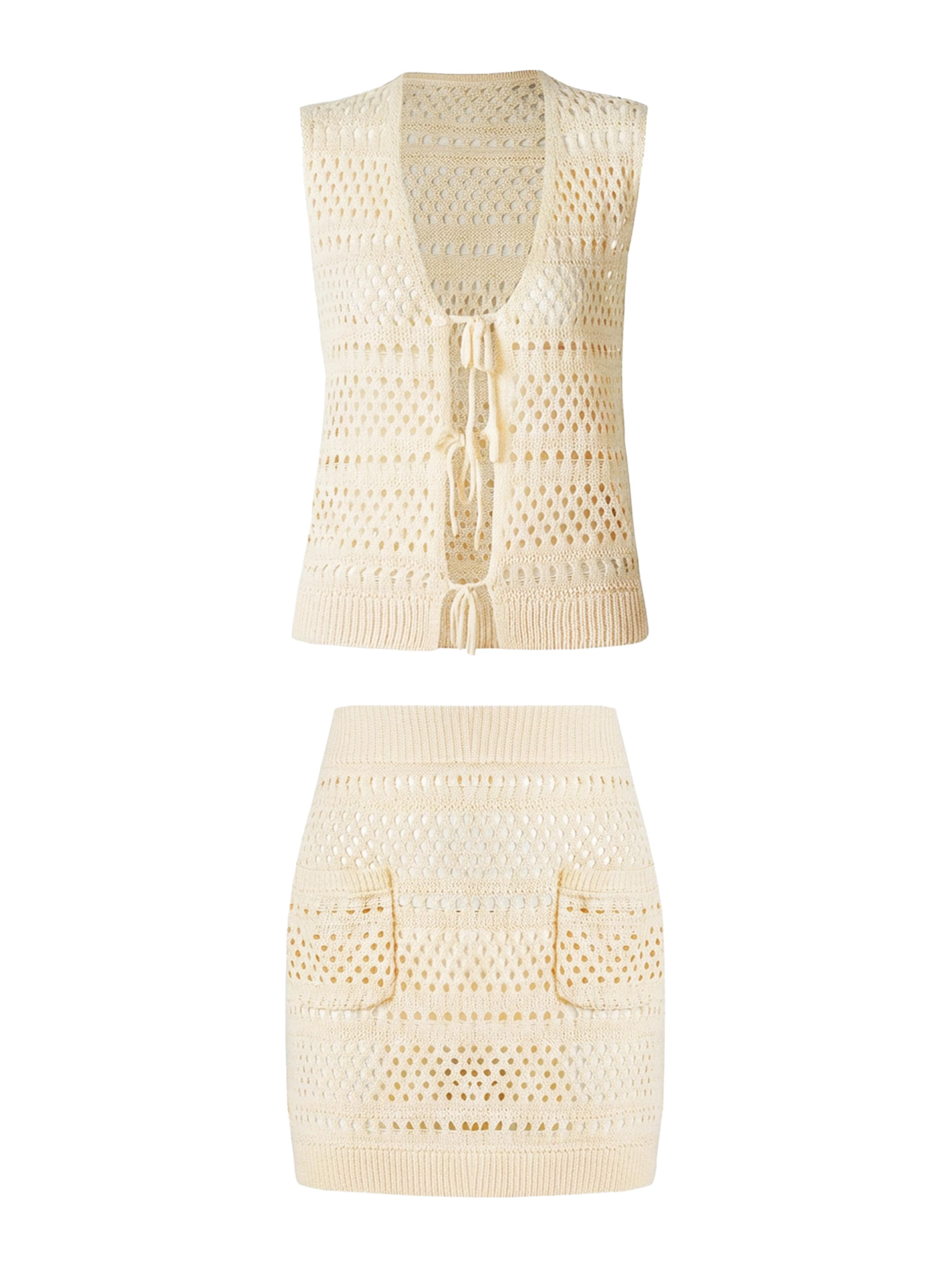 Imily Bela Костюм в Бежевый: спереди