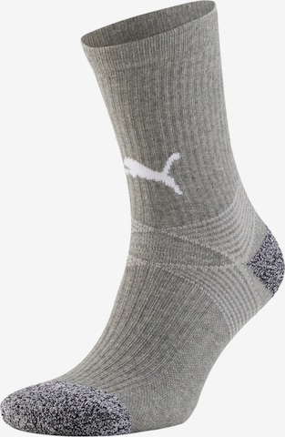 Chaussettes de sport 'Team Liga' PUMA en gris : devant